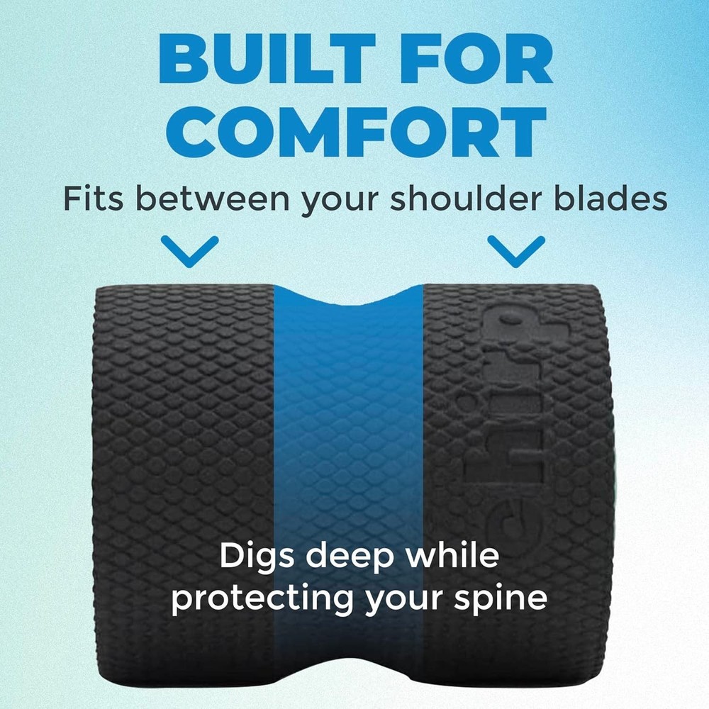 Wheel Foam Roller for Back Neck Relief Lumbar Spinal Decompression Therapy