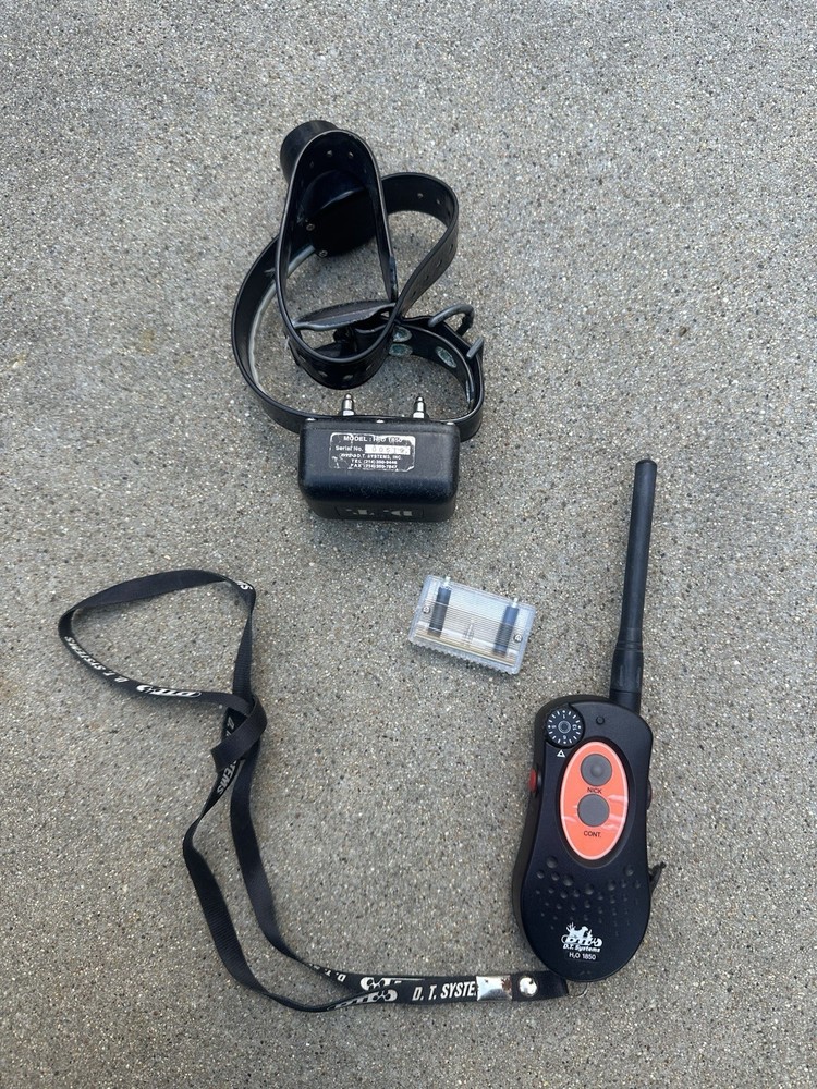 D.T. Systems H20 1850 Super Trainer Electronic Dog Collar - Untested - Bin 5