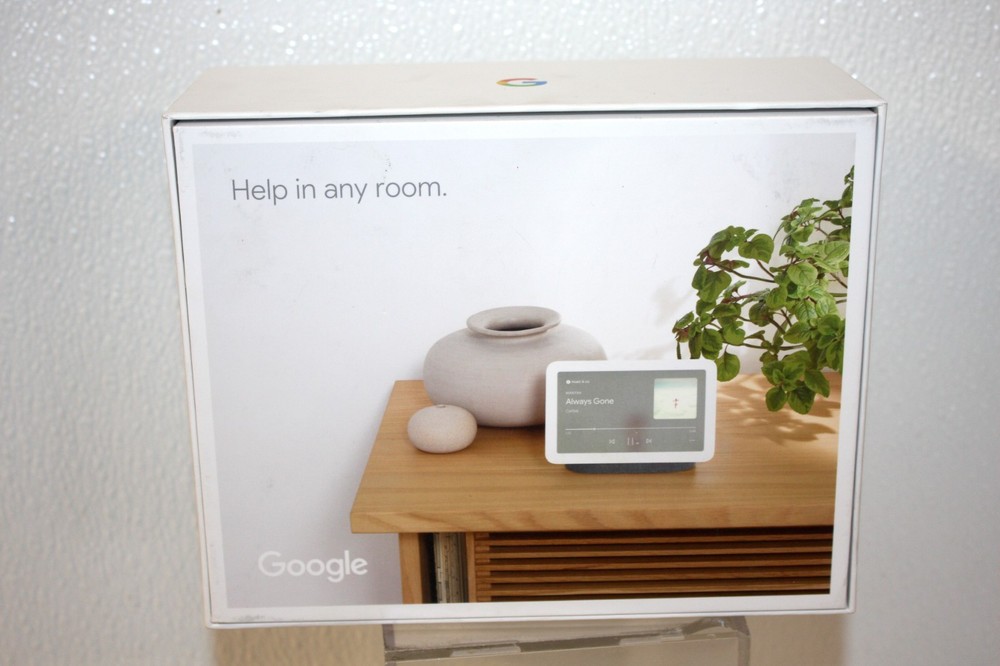 Google Nest Hub 2nd Gen. 7" Smart Display Model GUIK2 - New Open Box