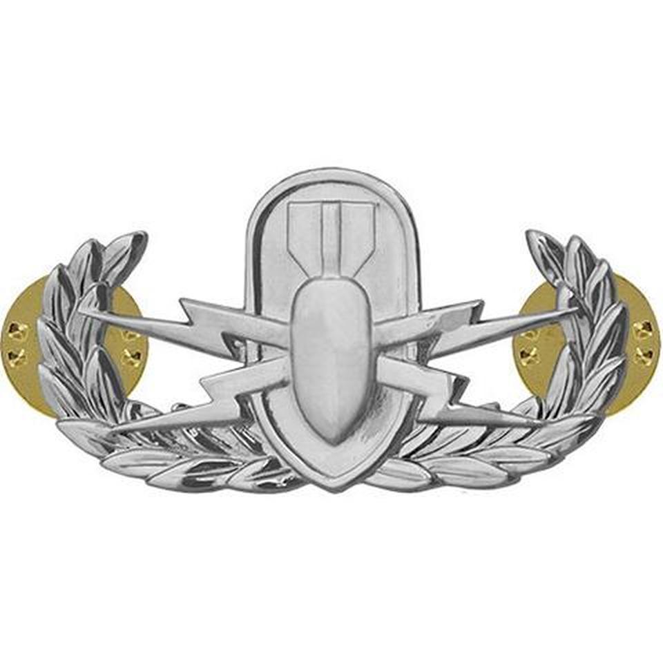 Army Badge Regulation Size Explosive Ordnance Disposal