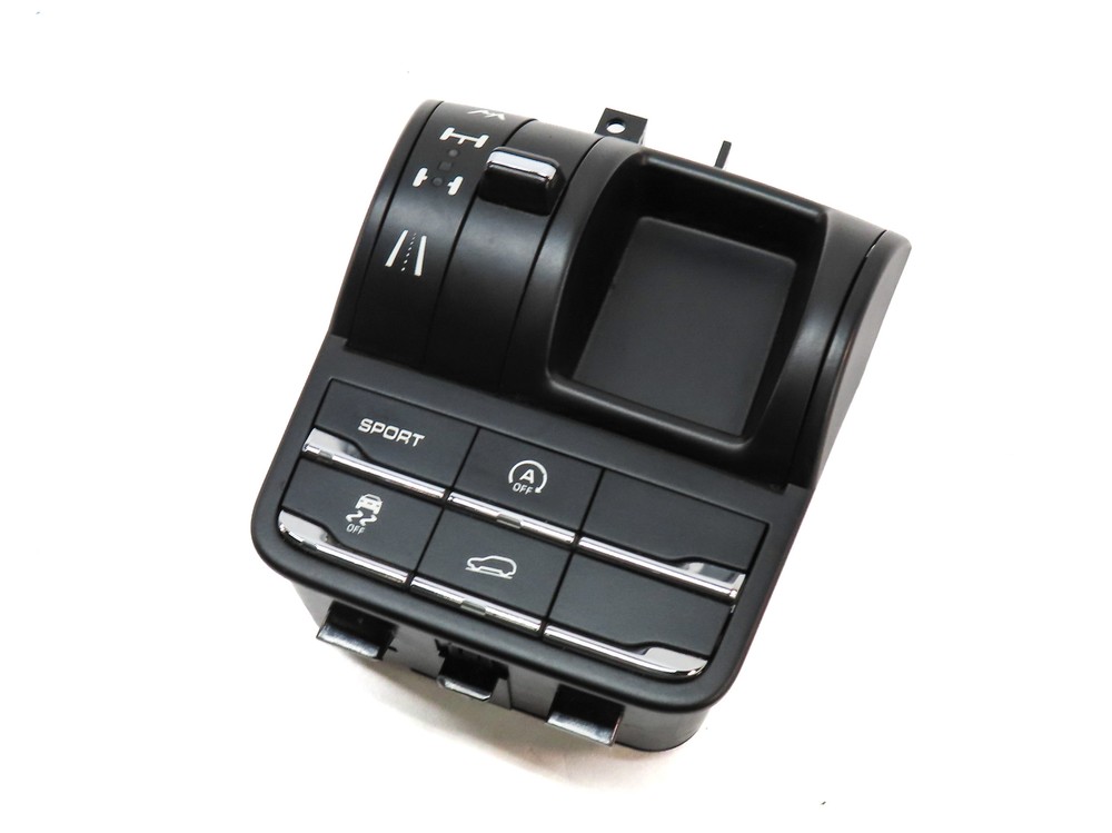 13 PORSCHE CAYENNE (958) FRONT 4WD TRACTION CONTROL TERRAIN SELECT SWITCH PANEL