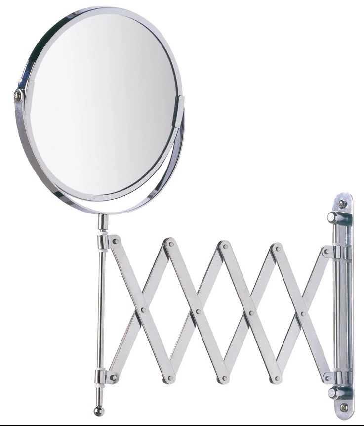 Wall Mirror With Telescopic Arm