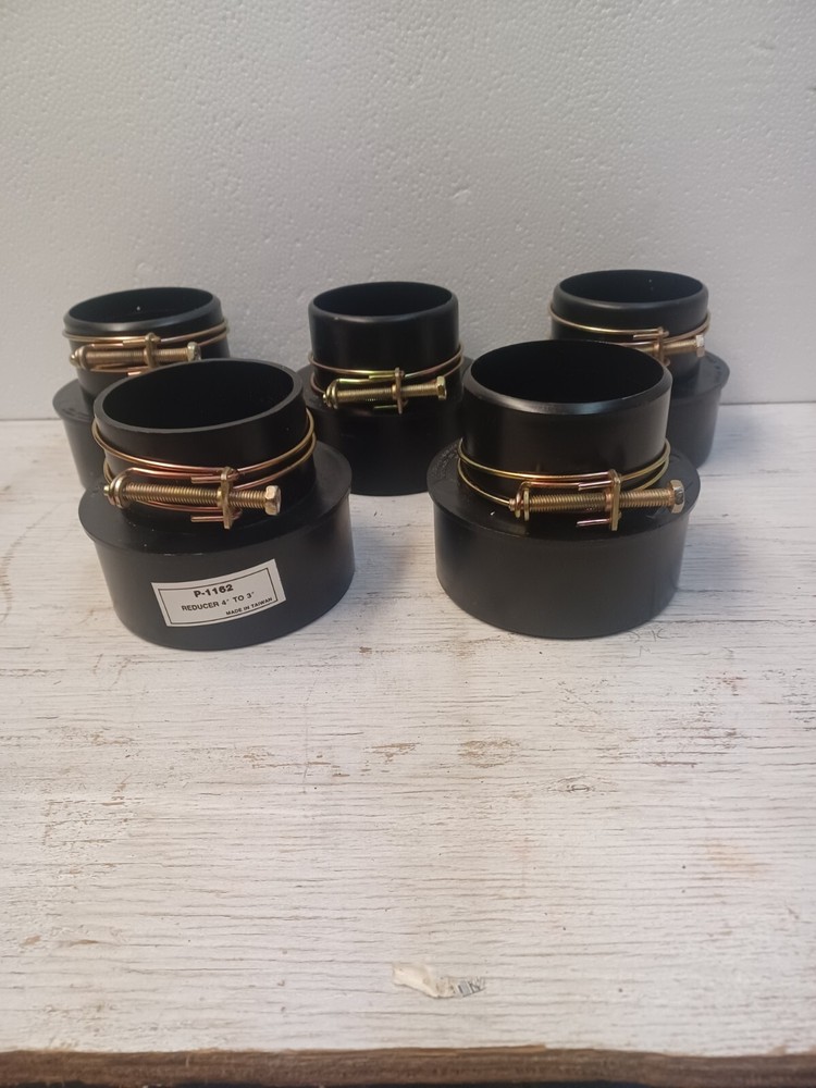 4" to 3" Dust Collection System Hose Reducer