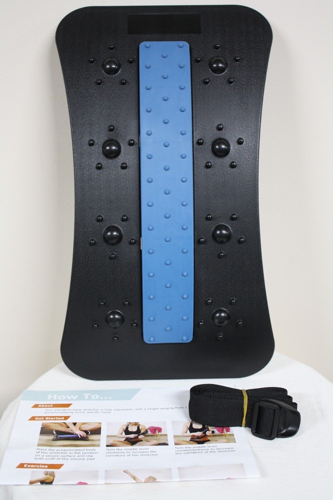 Vulness Back Stretcher Lower Pain Relief Fully Adjustable Lumbar Cracking Device