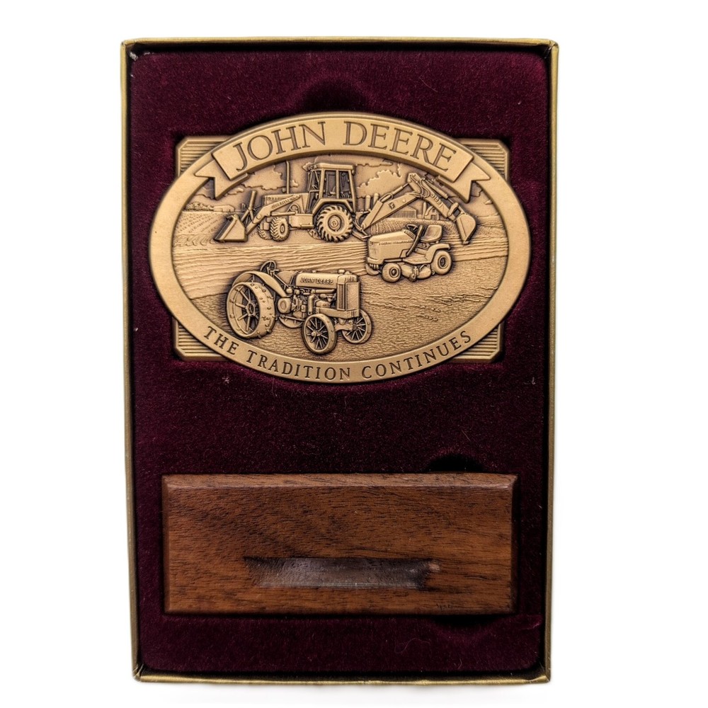 John Deere 1998 Calendar Medallion
