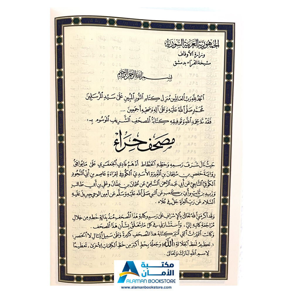 Quran with Similar Ayat - مصحف متشابه الايات