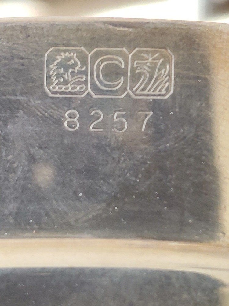 Silver plated dish