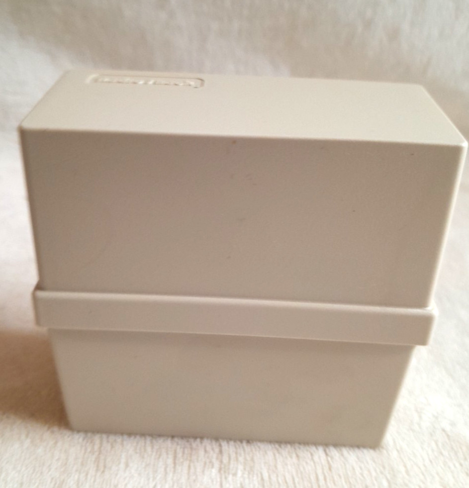 Radio Shack MS-DOS Double Density 5.25” Diskettes Storage Case Empty Vintage