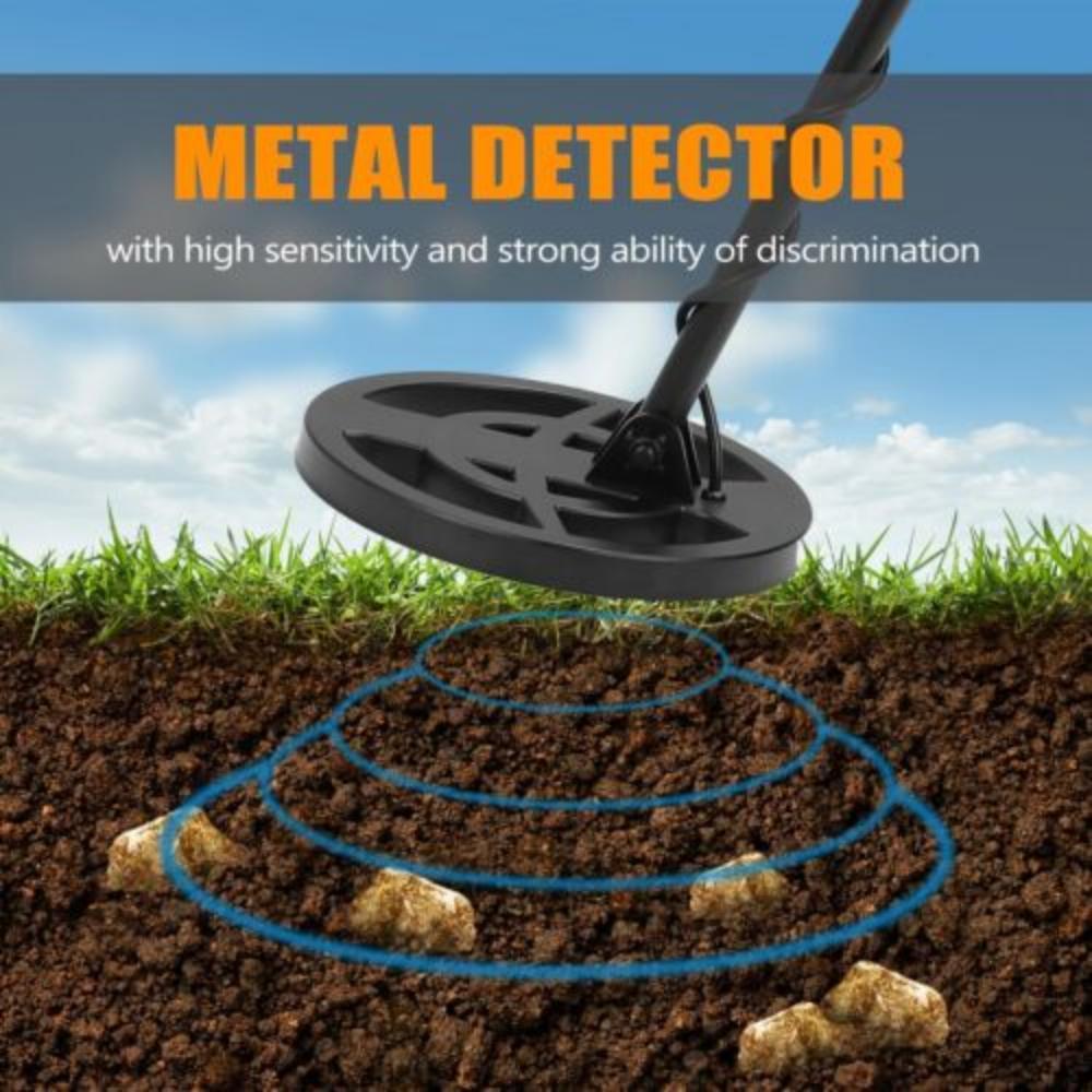 High Sensitivity Waterproof Coil Underground Metal Detector Professional Tool
