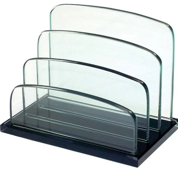 Storex Executive Vertical Sorter,Glass
