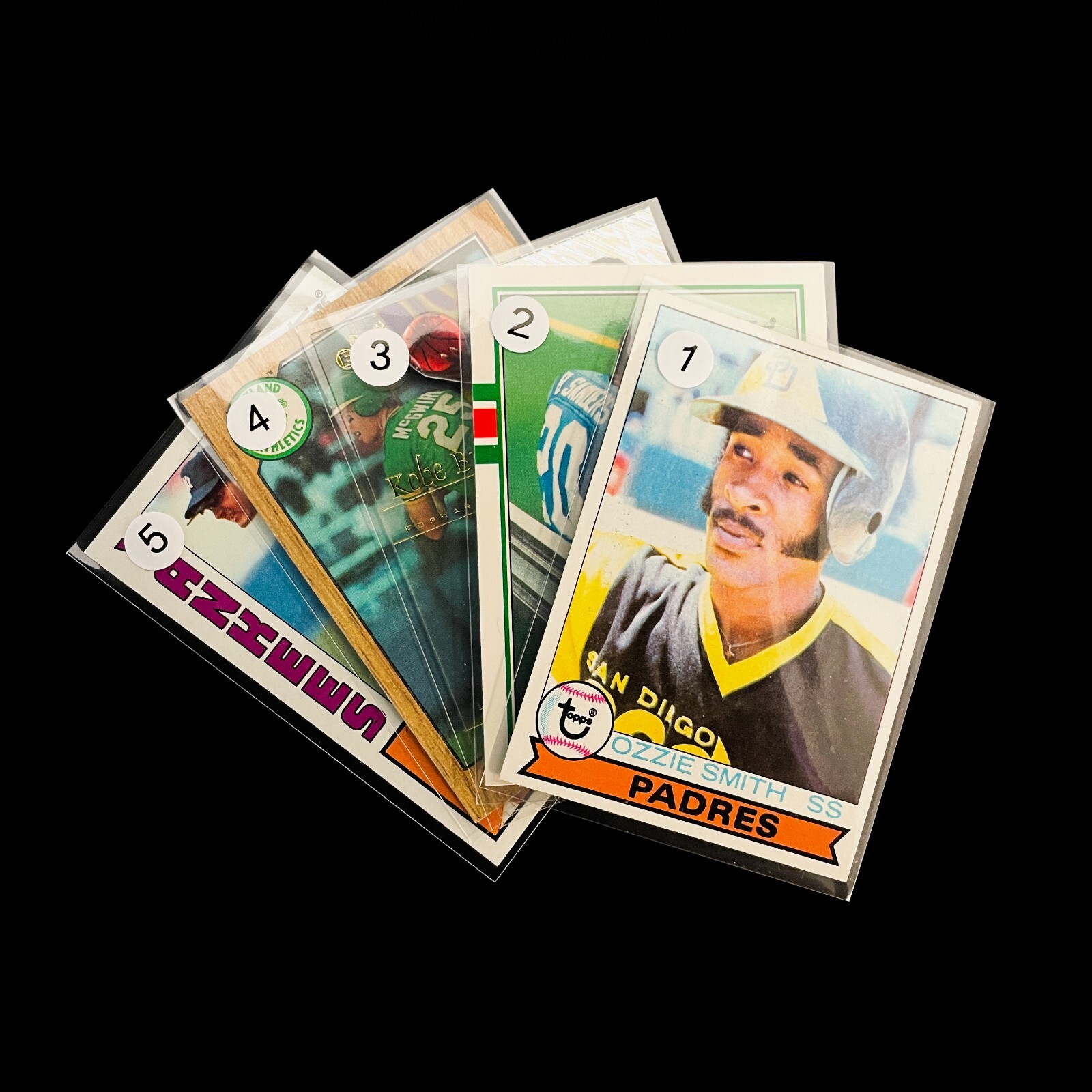 Numbered Soft Penny Sleeves for Sports & Trading Card Sellers 500, 1000, 5000