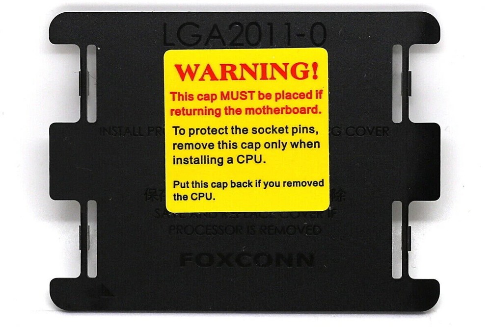 Foxconn  LGA2011-0  CPU Socket Protective Cover ,Original