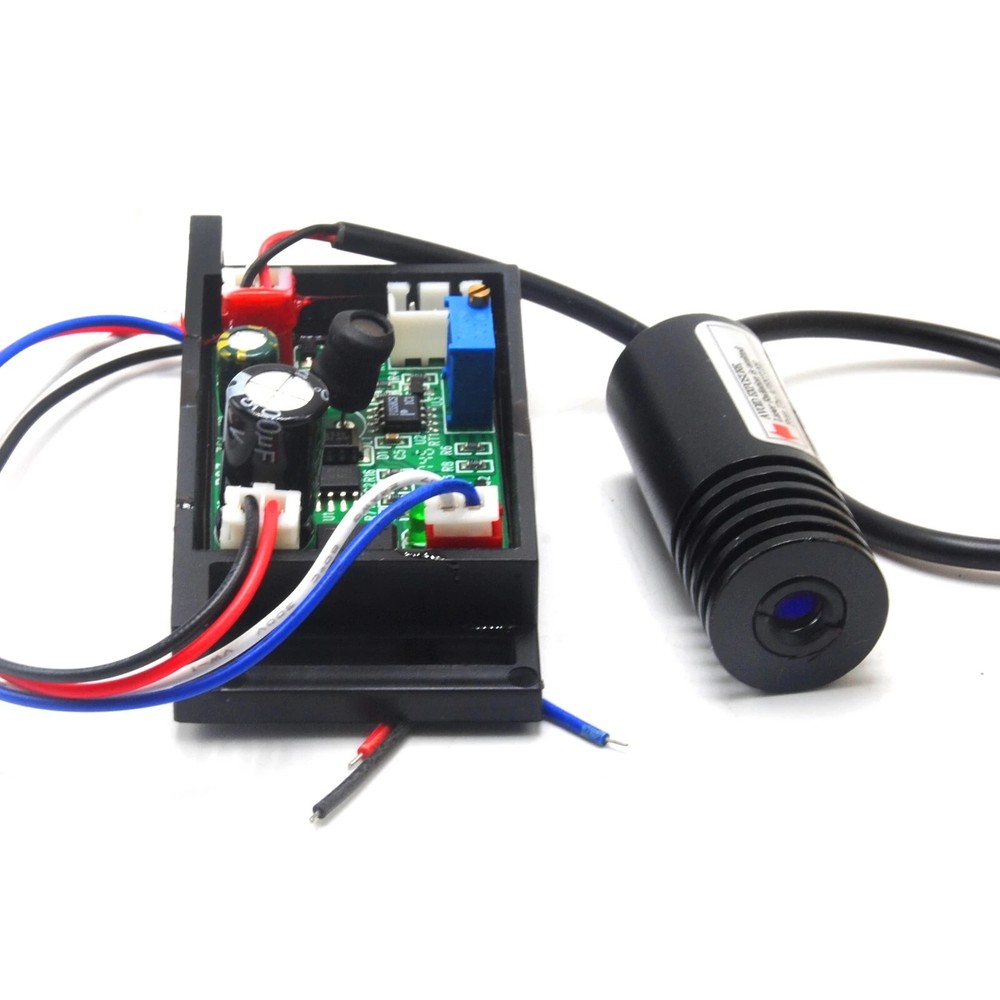 1pc 100mW 650nm Red Focus Dot Laser Diode Module 5V Driver TTL Modulation