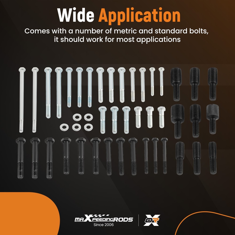 Harmonic Balancer Puller / Installer Kit Engine Tool Steel Universal set