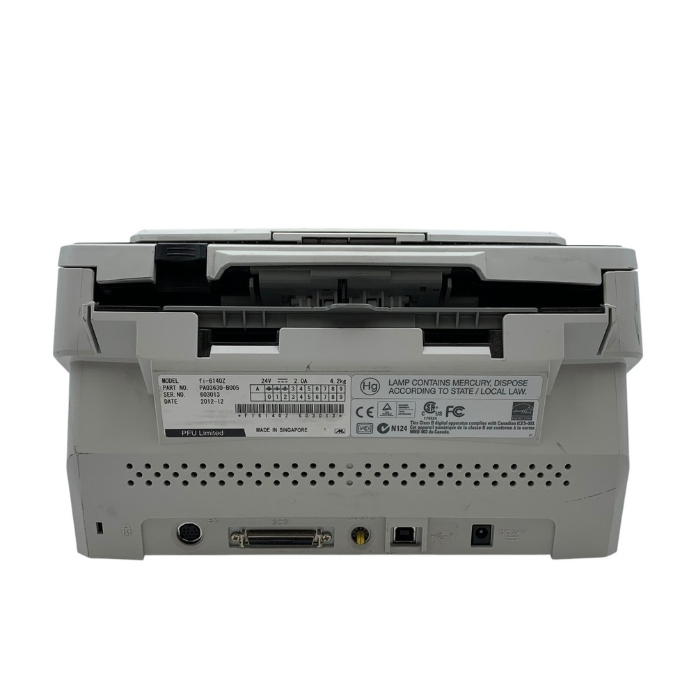 FUJITSU FI-6140Z DOCUMENT SHEET-FED SCANNER PA03630-B005