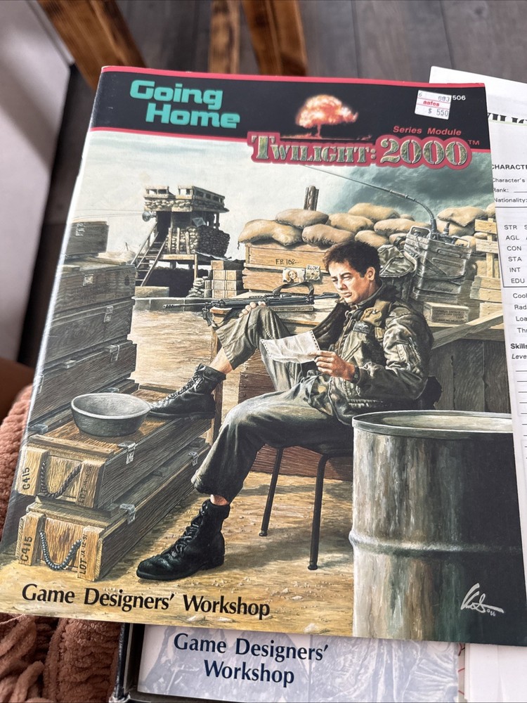 GDW Twilight 2000 Going Home VG+