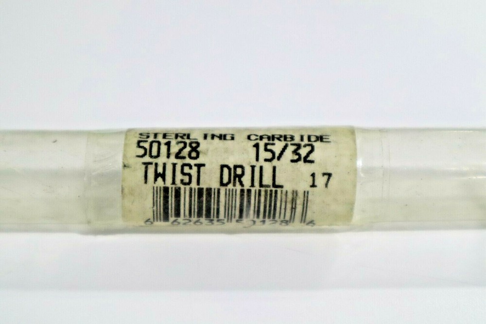 15/32" CARBIDE DRILL, 2 FLUTE B371