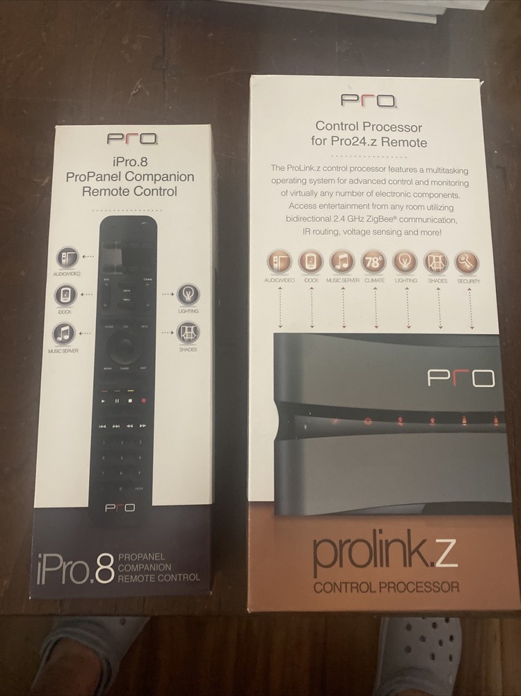 Pro Control Processor & iPro.8 Companion Remote Control