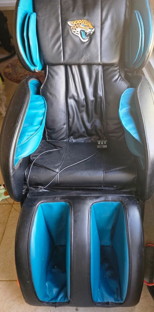 NFL Jacksonville Jaguars Zero Gravity Massage Chair