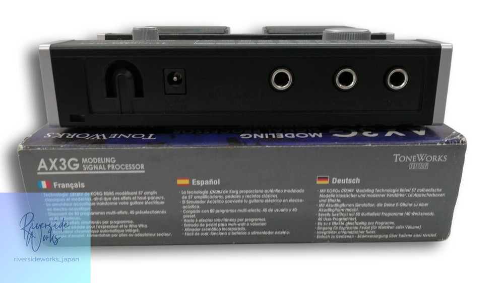 KORG AX3G Multi-Effects Guitar Pedal