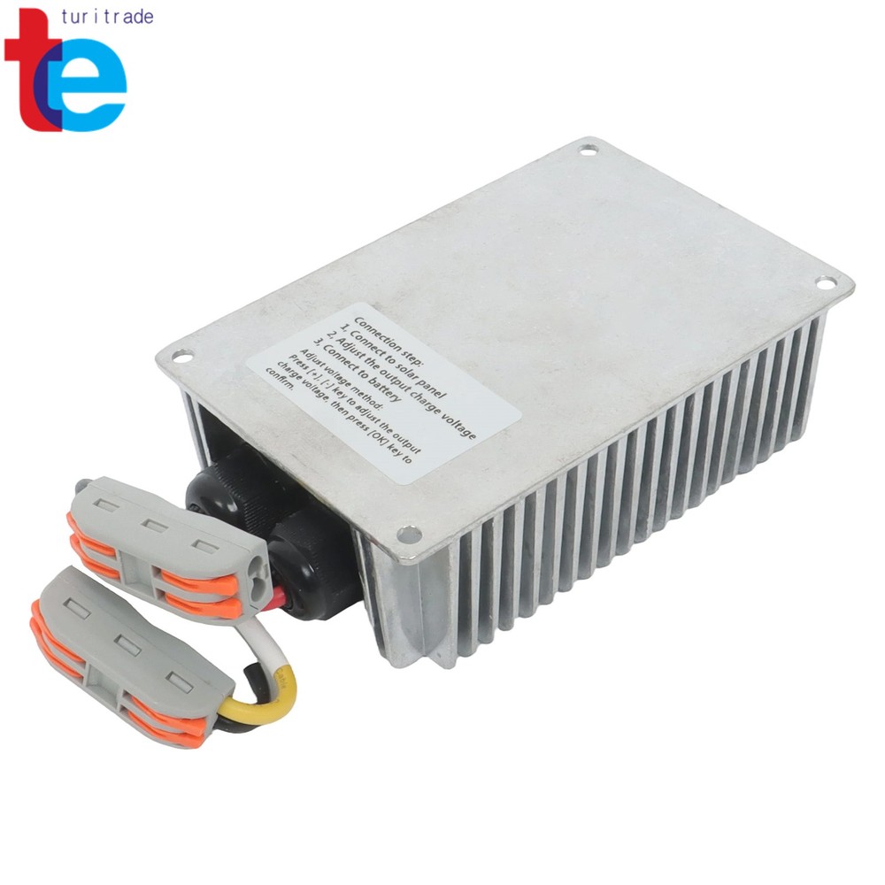 MPPT Solar Charge Controller 400W 24-85V Boost Waterproof LED Display Adjustable