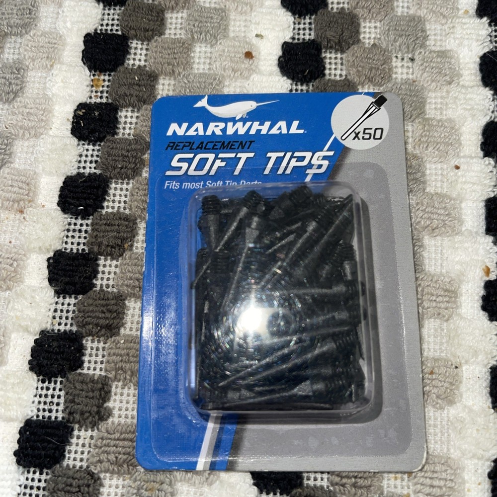 narwhal replacement soft tips x50 black
