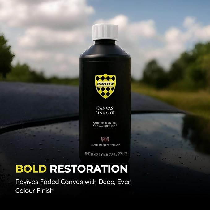 Protex Convertible Soft Top - Canvas Restorer (Black) - 500ml