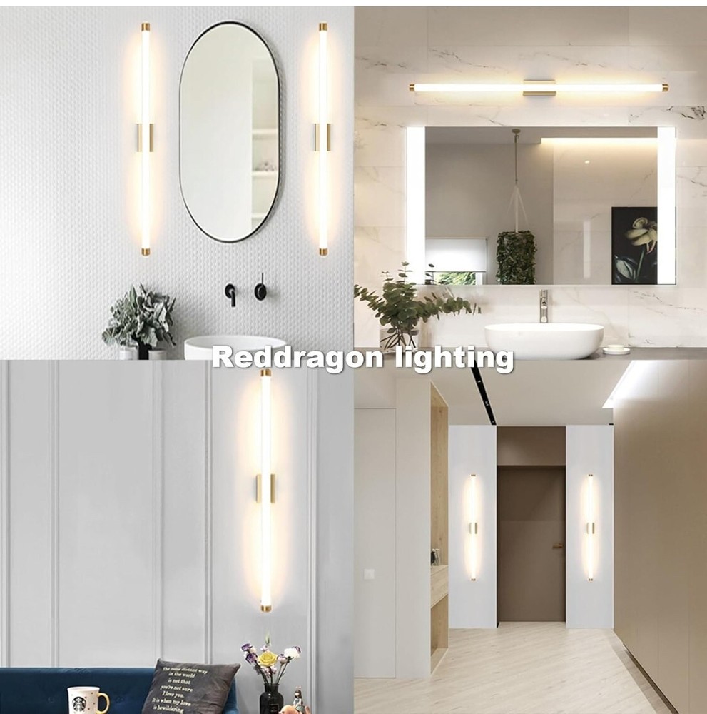 White Tube Wall Sconce.