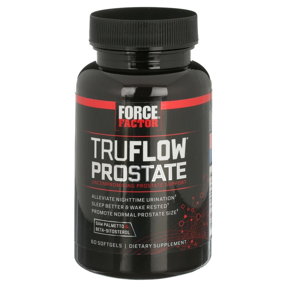 Force Factor TruFlow Prostate Health Support Supplement Men - Beta Sitosterol