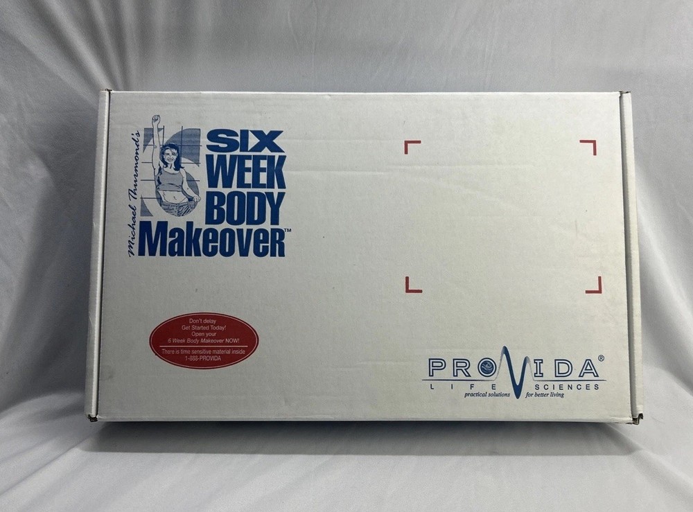 Six Week Body Makeover Provida Weight Loss Program Sculpting Kit DVD CD Set