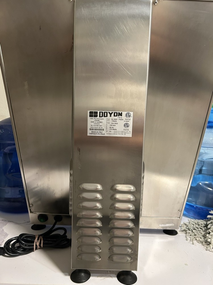 Doyon DL18DP Countertop Double Pass Dough Sheeter Partially Working