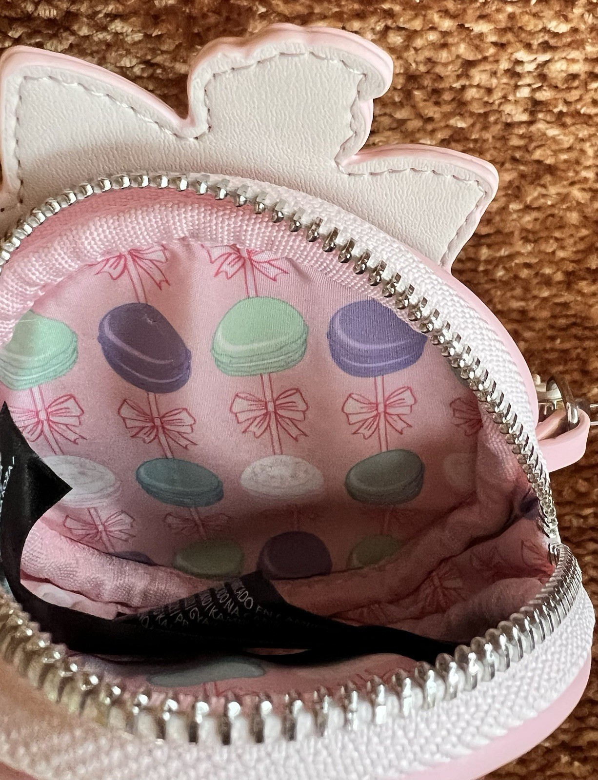 Loungefly Disney The Aristocats Marie Macaron Bow Coin Purse Wristlet NWT