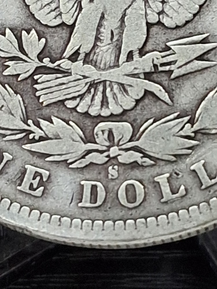 1896-S Morgan SILVER Dollar