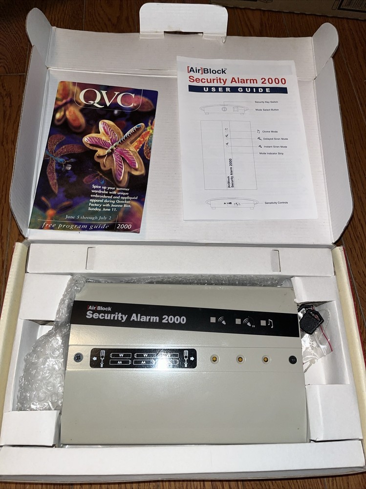 Air Block Security Alarm 2000