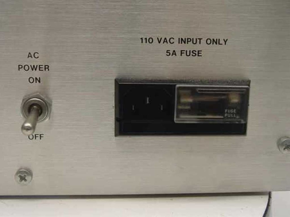 Perkin-Elmer Vacuum Products Control Panel Rackmount Chamber 3