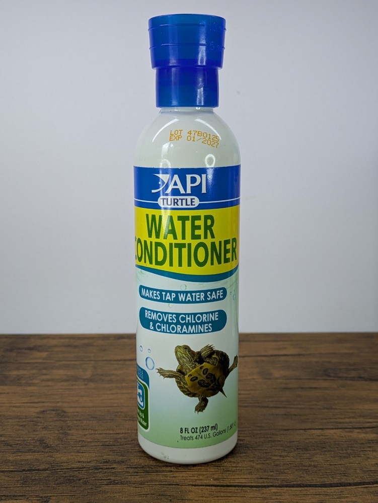 5pc API Turtle Aquarium Water Conditioner 8oz, Exp 1/2027