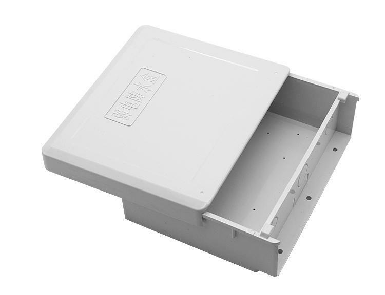 Waterproof Plastic Outdoor ABS Wall Electric Switch Box Enclosure With Socket