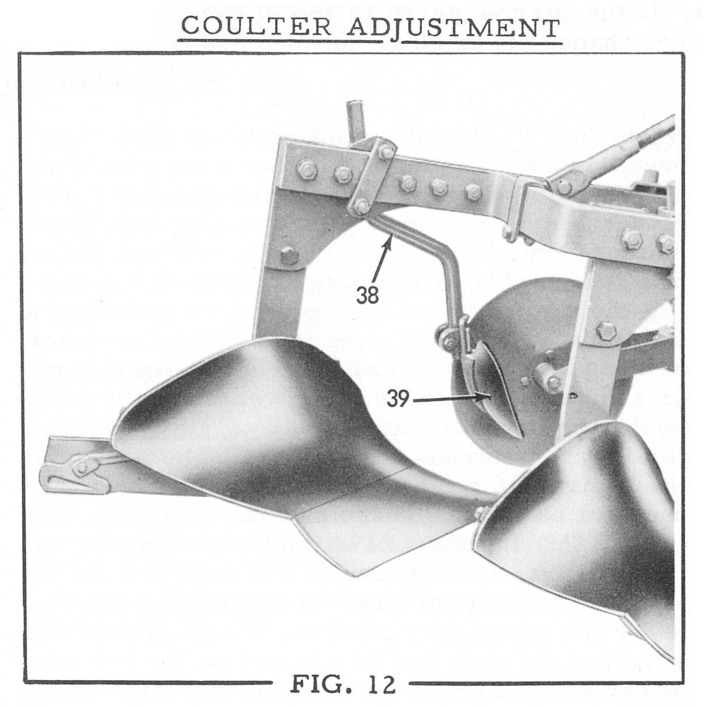 Allis Chalmers WD 52 & 53 Pick Up Plow Operator's Manual Snap Coupling 3 Bottom