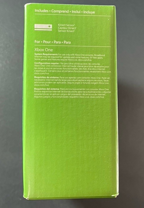 Official Microsoft Kinect Sensor for XBOX ONE OPEN BOX Display Model