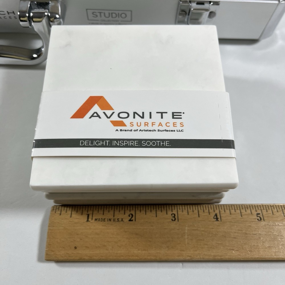 Avonite Aristech Studio Collection Quality Acrylic Resin Samples, 96 Pcs & Case