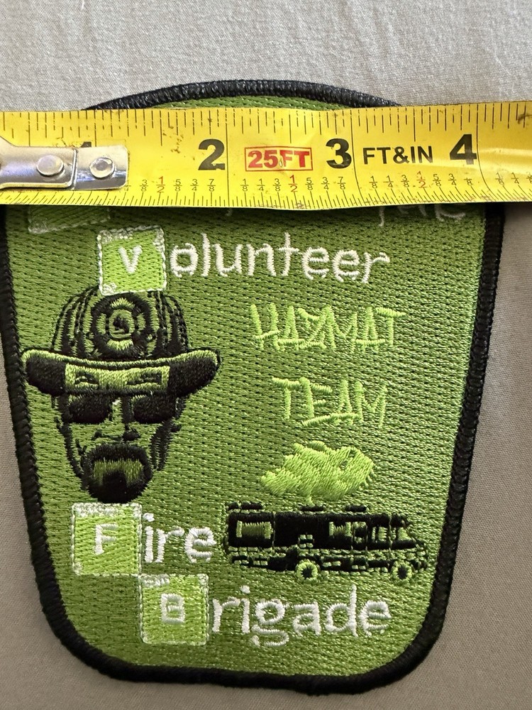 Breaking Bad Patch (2008) Albuquerque Volunteer Hazmat Team Fire Brigade