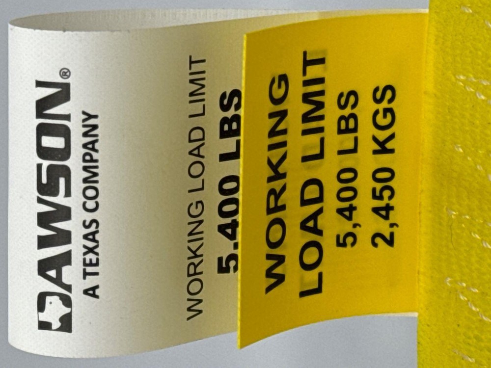 4”X40’ Winch Strap with Flat Hook 4 Pack
