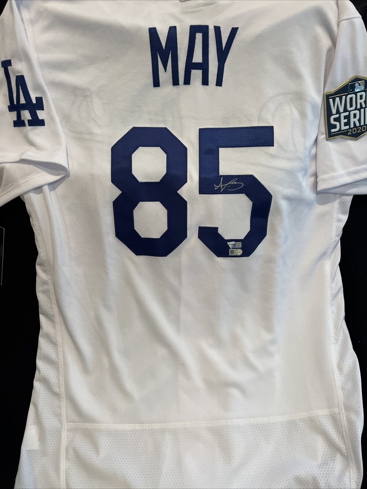 Dustin May Dodgers Signed Auto Authentic Nike  Jersey MLB/ FANATICS Authentics