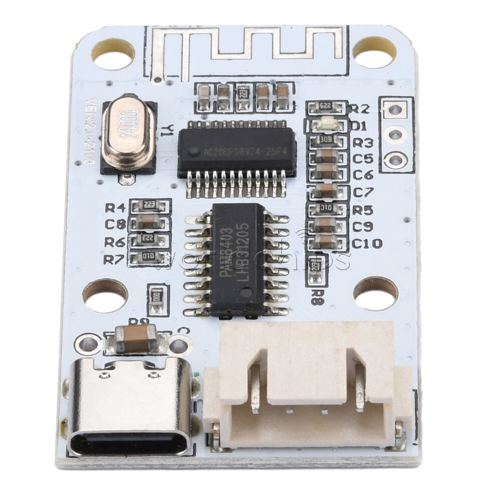 Type-C PAM8403 Bluetooth 5.0 3W+3W Stereo Audio Module Digital Amplifier Board