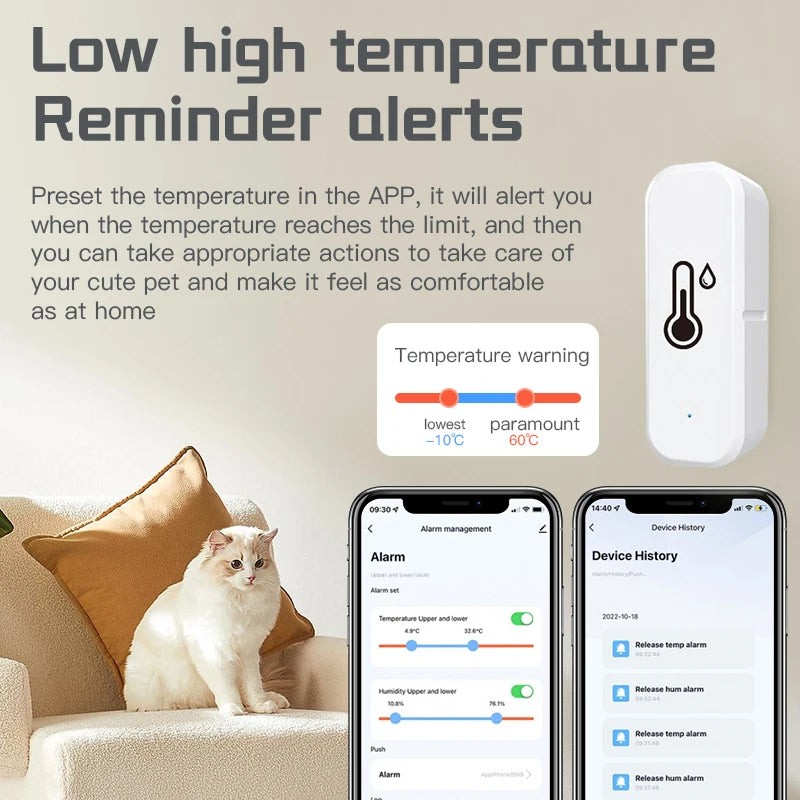 Tuya Zigbee / Wifi Thermometer Hygrometer | Temperature and Humidity Sensor