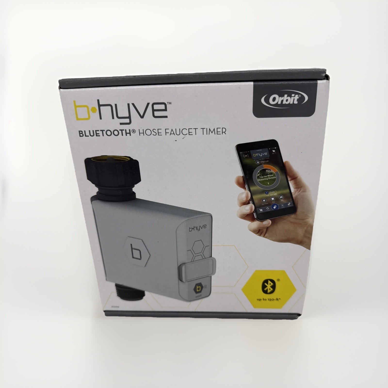 Orbit B-Hyve Hose Faucet Timer 21005 Single Faucet Programmable Water Valve NEW