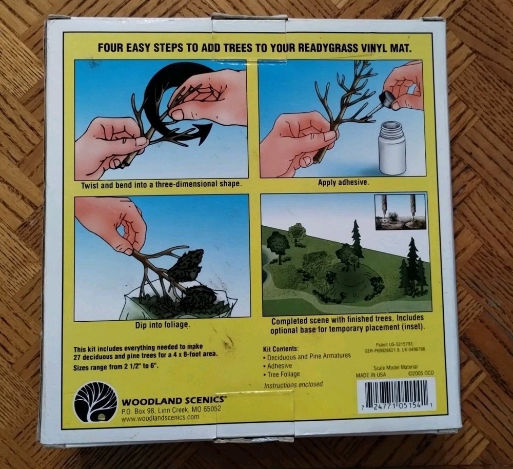 Ready Grass Vinyl Mat Tree Kit / RG5154