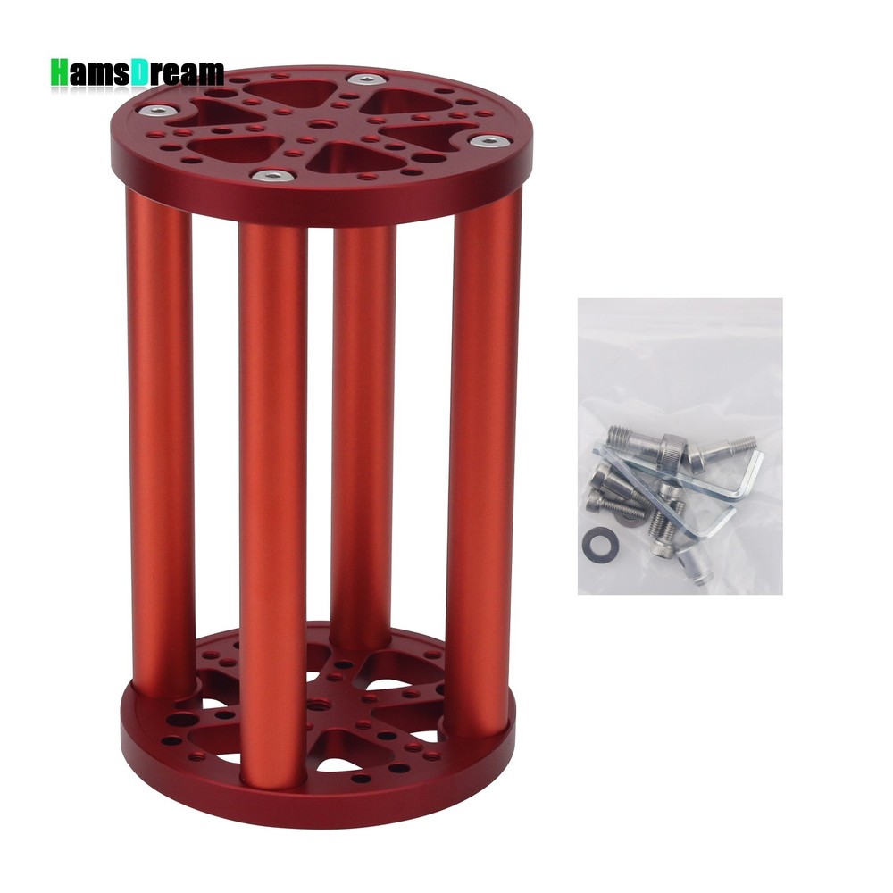 Red MT-200 195mm Equatorial Mount Extension Support Height Increasing Joint