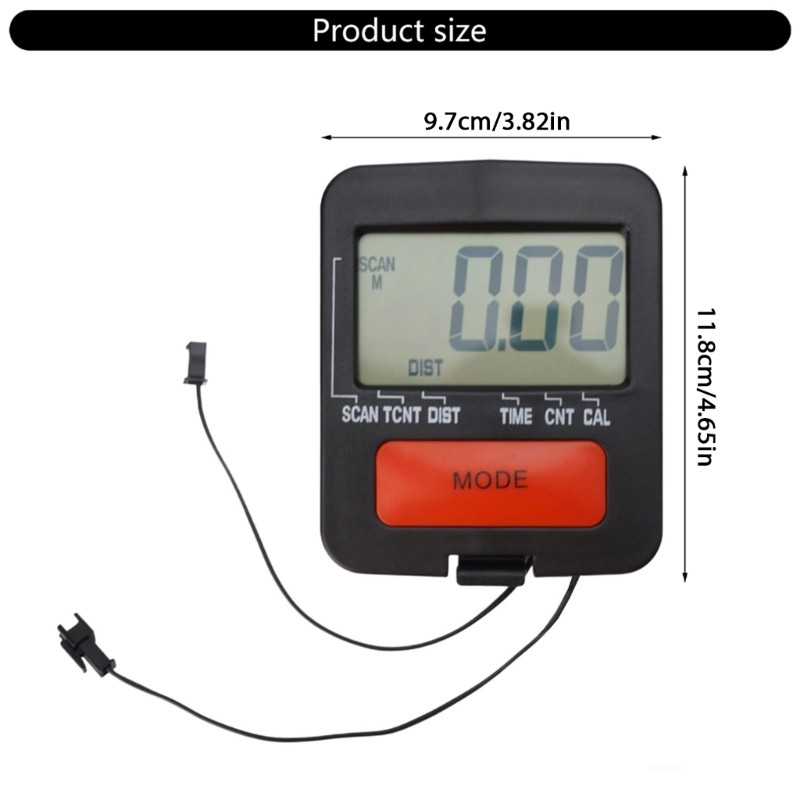 Multifunctional Rowing Machine Counter Replacement Monitor LCD Display Counter