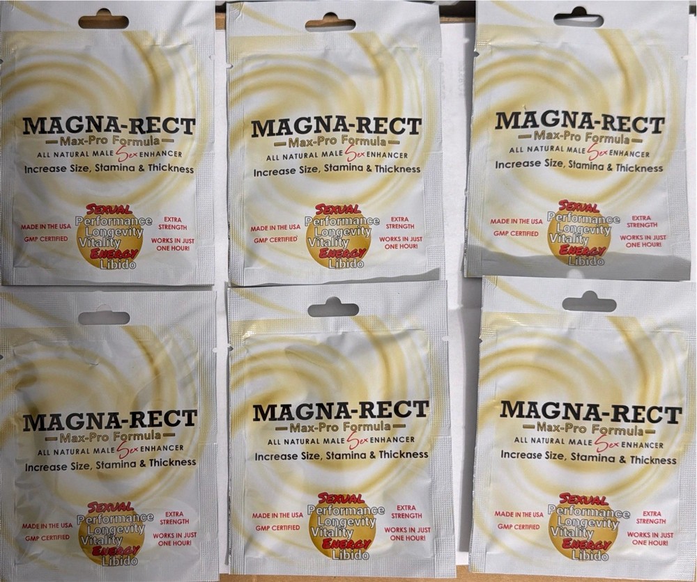 Magna-Rect Gold Max-Pro Premium  6 Pieces Display